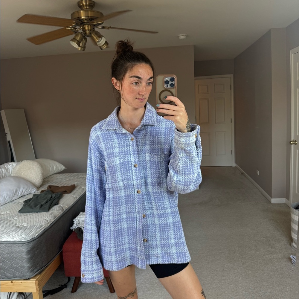 Urban Outfitters Plaid Button-Up Shirt
